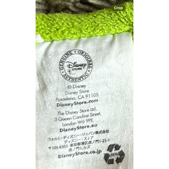 Vtg DISNEY STORE Authentic Stamped Muppets Kermit the Frog Plush 19” Green B24 - Picture 6 of 7